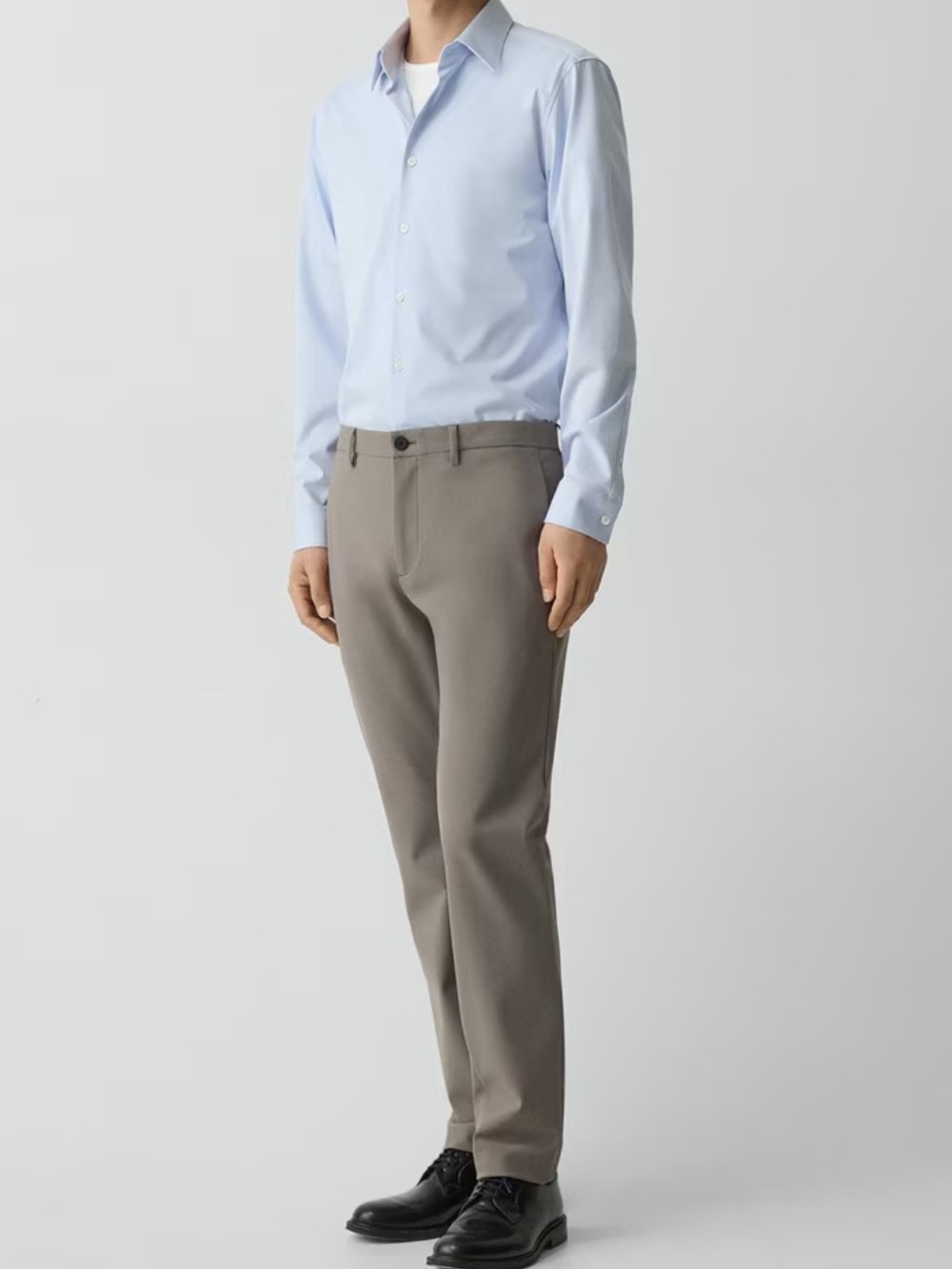 Theory Zaine Neoteric Pant in Precision Ponte size 34 color Sidewalk